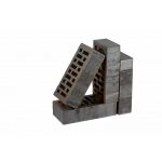 Кирпич RECKE облицовочный. серия Krator 5-32-00-2-12 1NF