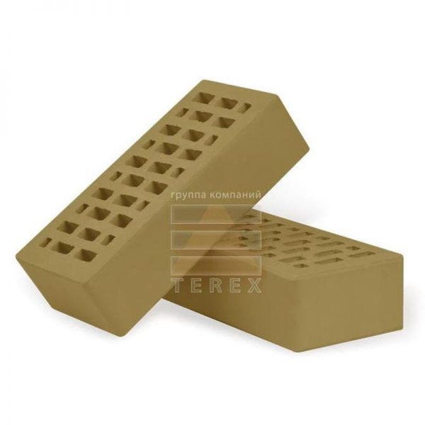 Кирпич лицевой Terex Мокко гладкий одинарный