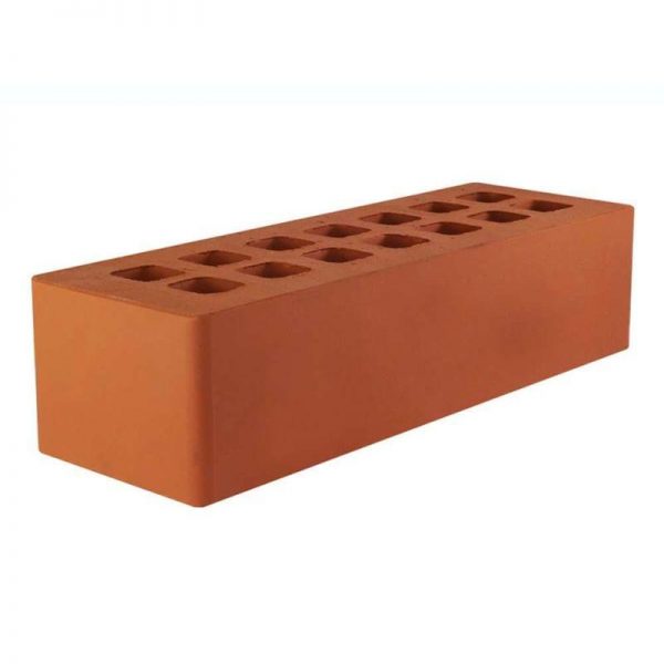 Кирпич лицевой Железногорский, Красный. евро 0.7 НФ