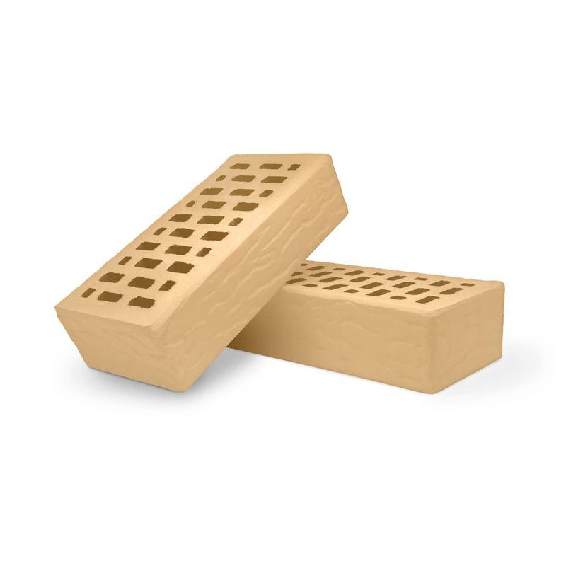 Кирпич лицевой Terex Слоновая кость гладкий полуторный