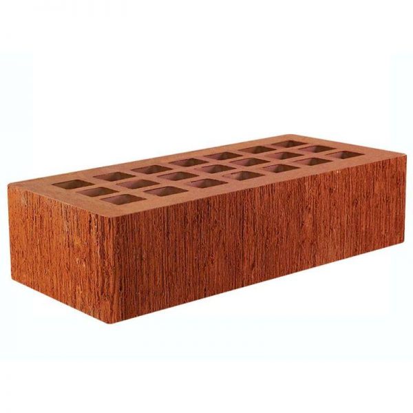 Кирпич лицевой Железногорский. Красный Бархат одинарный 1 НФ