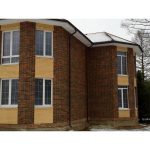 Кирпич лицевой ЛСР пшеничный рустик одинарный