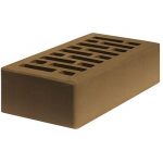 Кирпич лицевой Строма Коричневый Гладкий одинарный