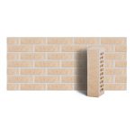 Кирпич лицевой ЛСР клинкер «Неаполь» белый тростник