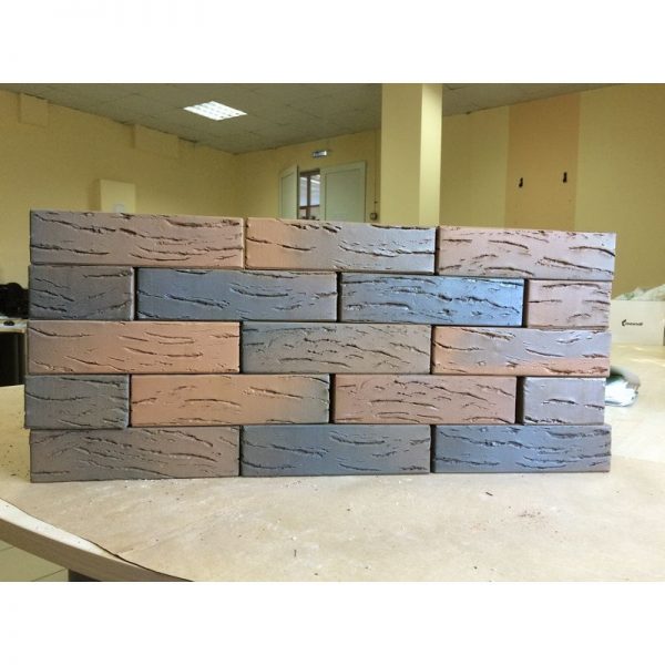 Кирпич лицевой утолщенный Магма «Флеш-обжиг Антик» 1NF