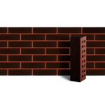 Клинкер фасадный чёрный «Рейкьявик» 0.71NF гладкий