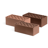 Кирпич лицевой Маркинский КЗ Норд рифленый утолщенный