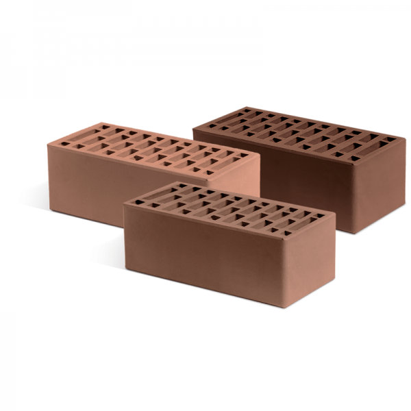 Кирпич лицевой Маркинский КЗ Мюнхен гладкий утолщенный