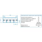 Гибкая черепица Tegola Nordland Классик Зеленый с отливом