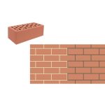 Кирпич лицевой НКЗ «Абрикос» гладкий утолщенный