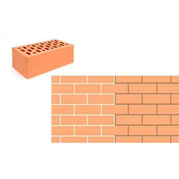 Кирпич лицевой НКЗ «Бежевый'(Сафари) гладкий утолщенный