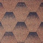 Гибкая черепица Tegola Nordland Нордик Терракота