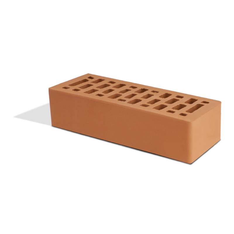 Кирпич лицевой Маркинский КЗ Красный гладкий утолщенный