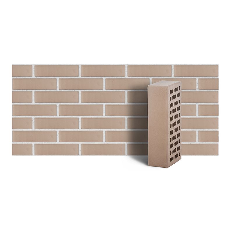 Кирпич лицевой ЛСР светло-серый рустик одинарный