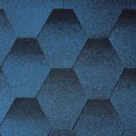 Гибкая черепица Tegola Nordland Нордик Синий с отливом