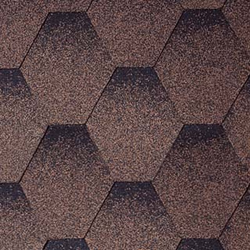 Гибкая черепица Tegola Nordland Классик Зеленый с отливом