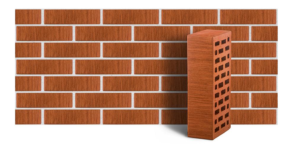 Кирпич лицевой ЛСР серый гладкий одинарный