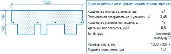 Гибкая черепица Tegola Nordland Альпин Коричневый с отливом