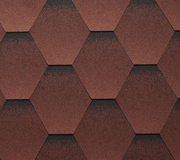 Гибкая черепица Ruflex MINT Sota Красный крыжовник