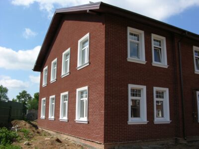 Кирпич лицевой Керма Бордо бархат одинарный