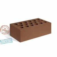 Кирпич лицевой Керма Терракот гладкий одинарный