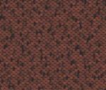 Гибкая черепица Shinglas Финская черепица Соната Красный бленд