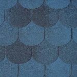 Гибкая черепица Tegola Nordland Антик Синий с отливом