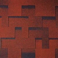 Гибкая черепица Tegola Nordland Альпин Коричневый с отливом