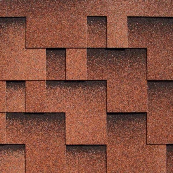 Гибкая черепица Katepal Super Rocky Терракота