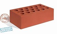 Кирпич лицевой Керма Бордо гладкий утолщенный