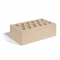 Кирпич лицевой Керма Пшеничное лето Риф одинарный