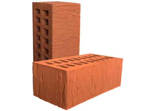 Кирпич лицевой Красный Cortex М150, 1.4НФ. Красная Гвардия