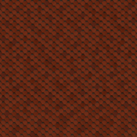 Гибкая черепица Shinglas Classic Quadrille Соната Красно-коричневый