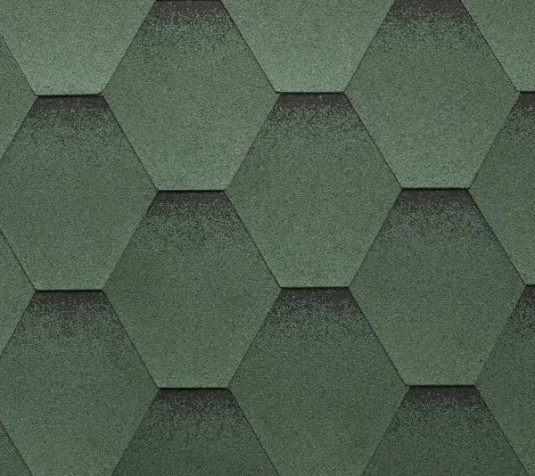 Гибкая черепица Ruflex MINT Sota Зеленый базилик