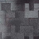 Гибкая черепица Tegola Nordland Альпин Черный с отливом