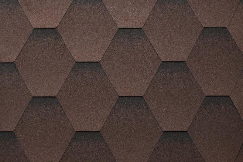 Гибкая черепица Ruflex Esten Золотой янтарь