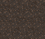 Гибкая черепица Shinglas Classic Quadrille Аккорд Коричневый