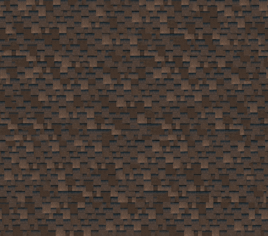 Гибкая черепица Shinglas Classic Quadrille Аккорд Миндаль