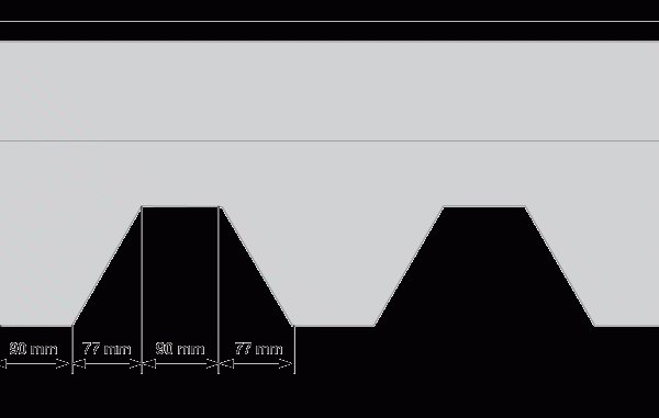 Гибкая черепица Ruflex MINT Sota Зеленый базилик