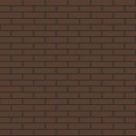 Кирпич лицевой BRAER Коричневый гладкий евроформат