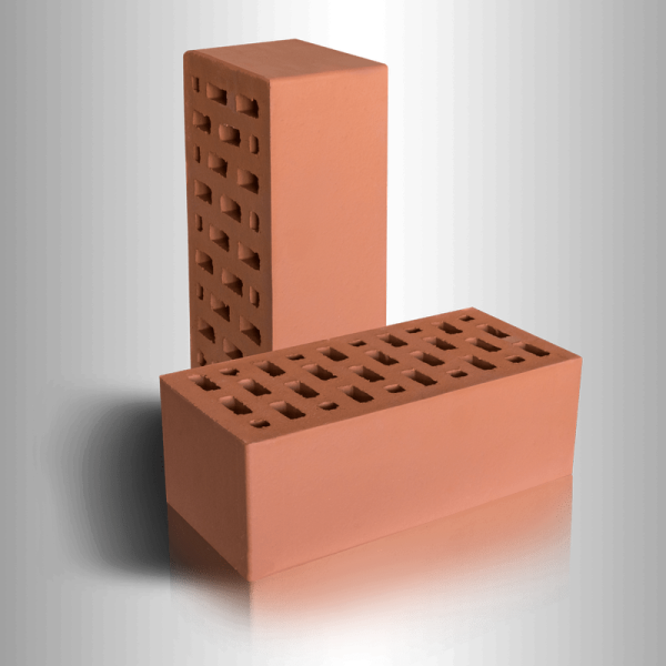 Кирпич лицевой гладкий Красный М150, 1.4НФ. Красная Гвардия