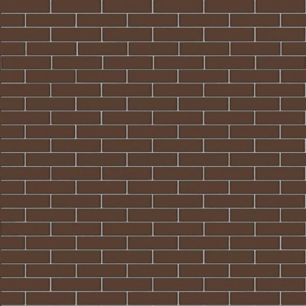 Кирпич лицевой BRAER Коричневый гладкий одинарный