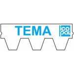 Гибкая черепица Icopal, PlanoTema шестигранник, с тенью. Клюква