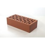 Кирпич лицевой BRAER Красный гладкий одинарный