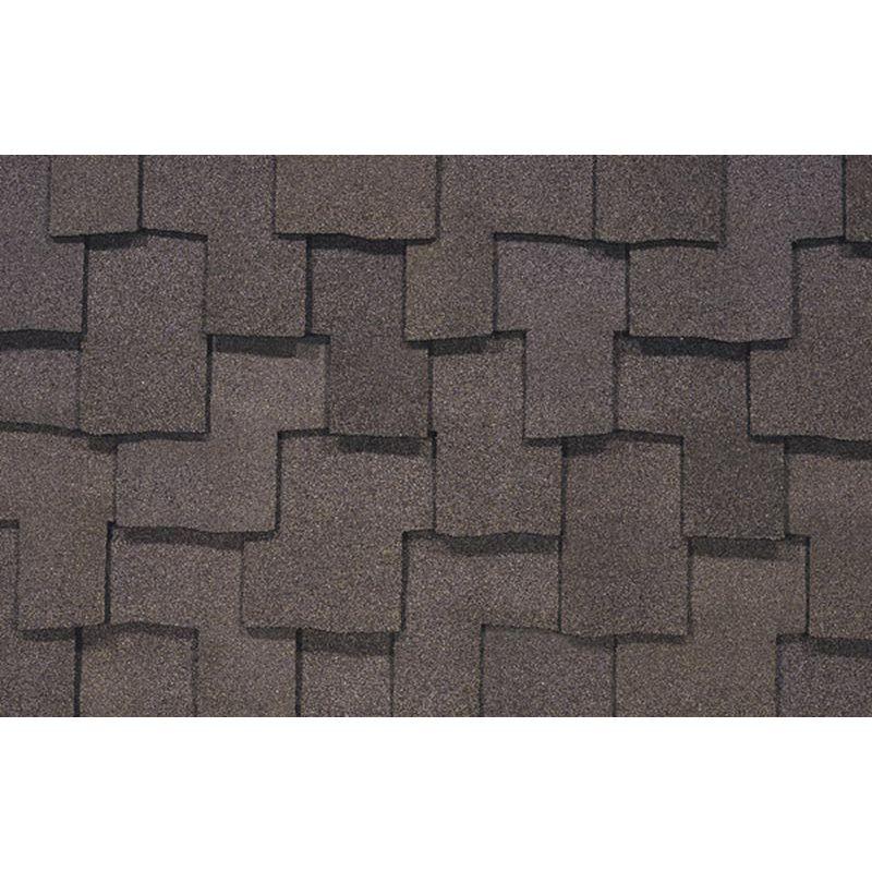 Гибкая черепица Certain Teed, Presidential Shake, ламинированный двухслойный шинглз. Chestnut