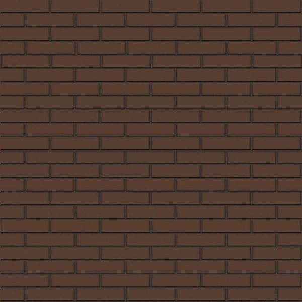 Кирпич лицевой BRAER Коричневый гладкий одинарный