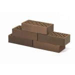 Кирпич лицевой BRAER Баварская кладка «Мокко» гладкий одинарный М-150