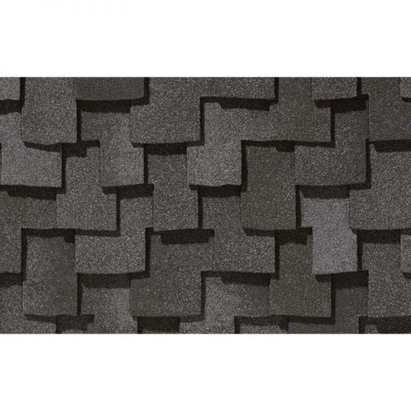 Гибкая черепица Certain Teed, Presidential Shake, ламинированный двухслойный шинглз. Slate Gray