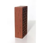 Кирпич лицевой BRAER Красный риф одинарный