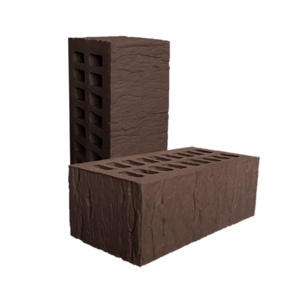 Кирпич лицевой гладкий Коричневый CORTEX М150, 1.4НФ. Красная Гвардия